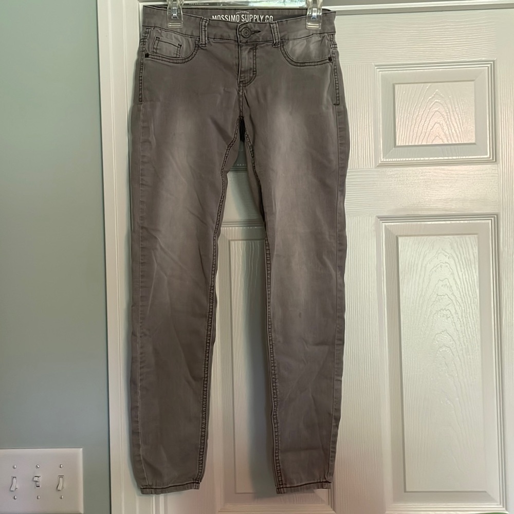 Gray Mossimo Jeggings